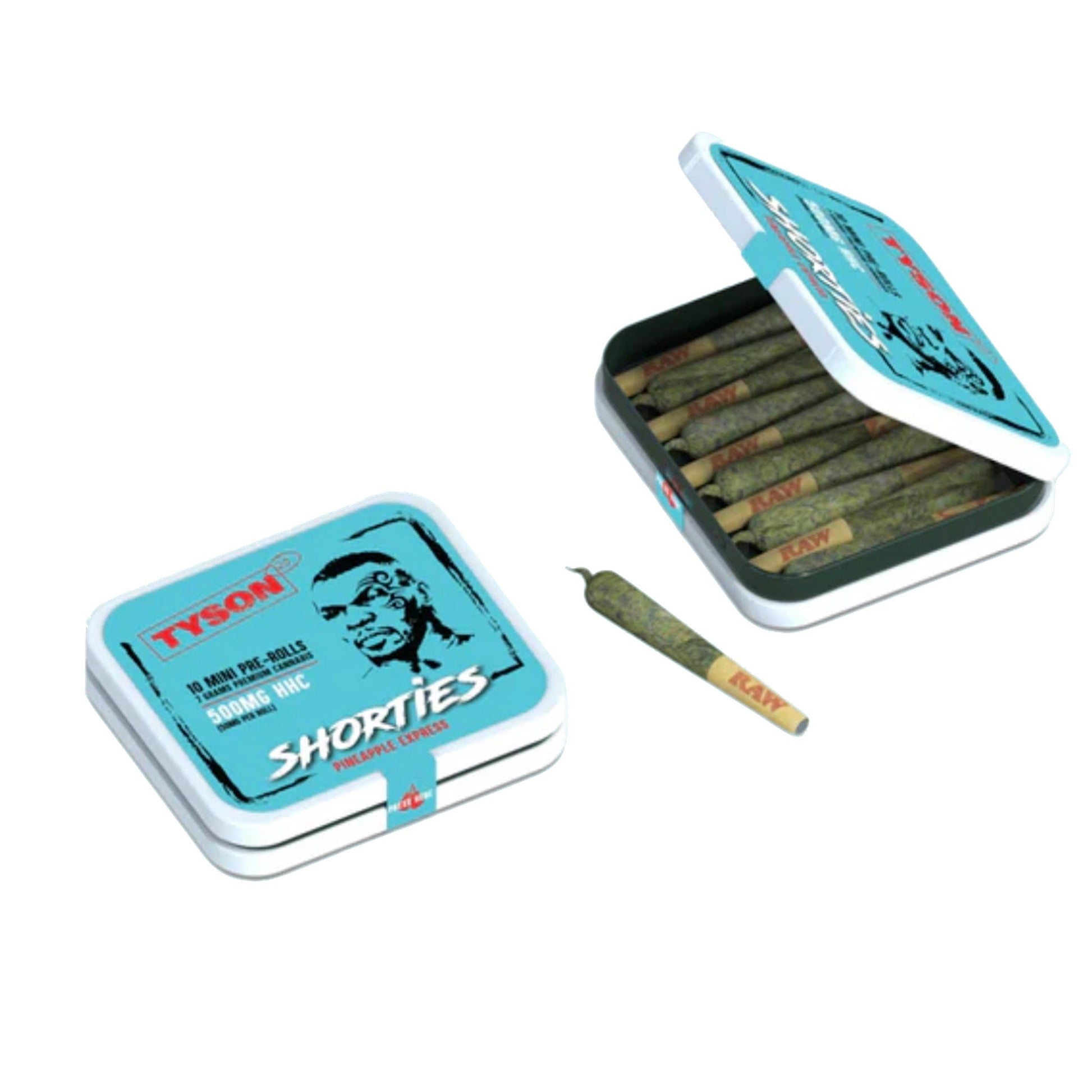 Tyson HHC Pineapple Express Pre-Roll Shorties - 10ct