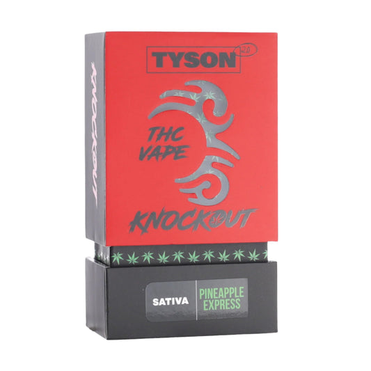 Tyson Knockout THC-P Vaporizer - 3000mg Pineapple Express