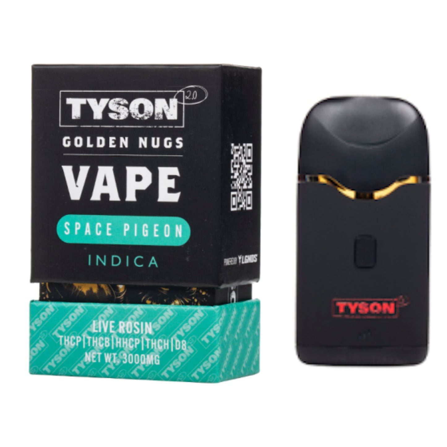 Tyson Space Pigeon Live Rosin Vaporizer - 3000mg