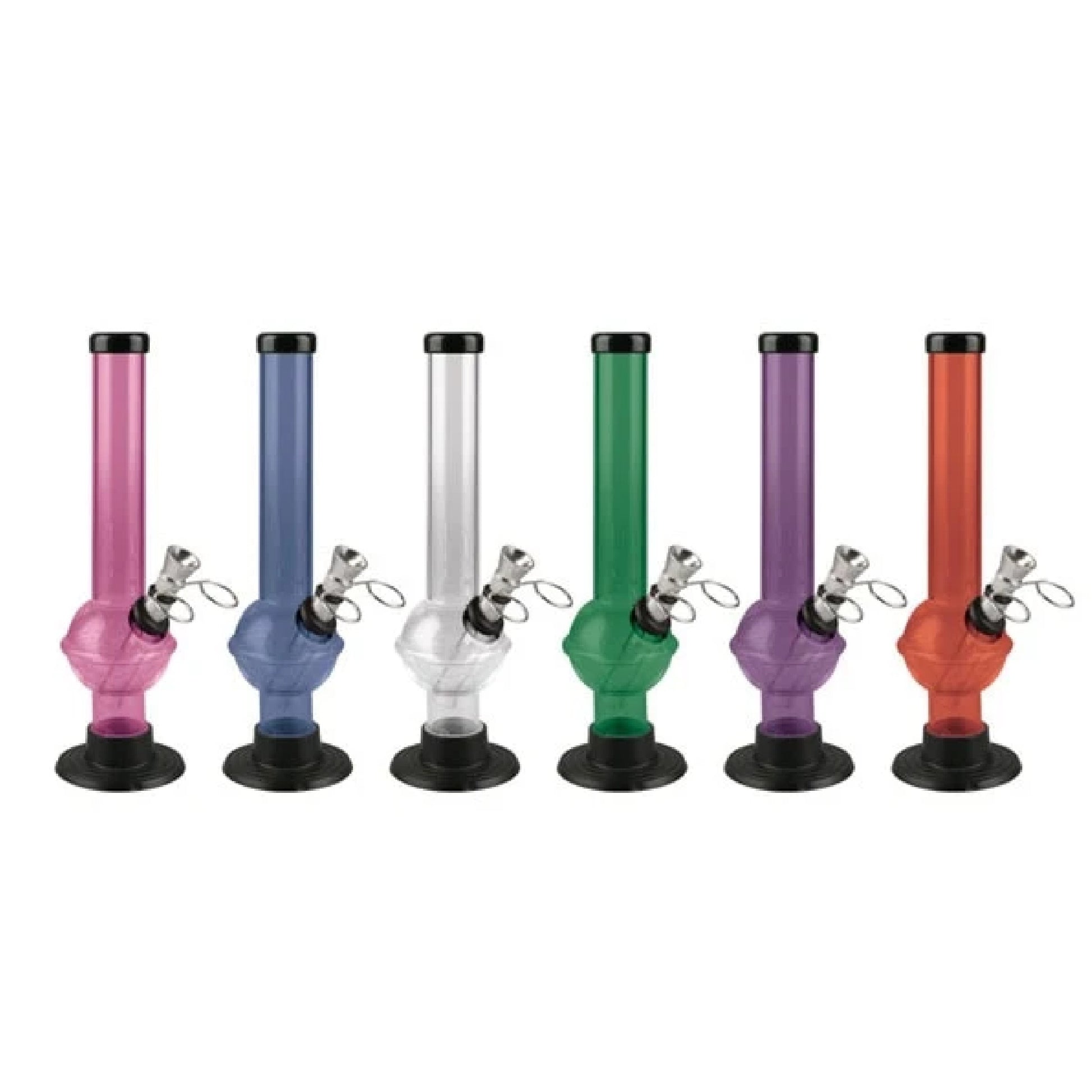 UFO Base Acrylic Bong - 8in