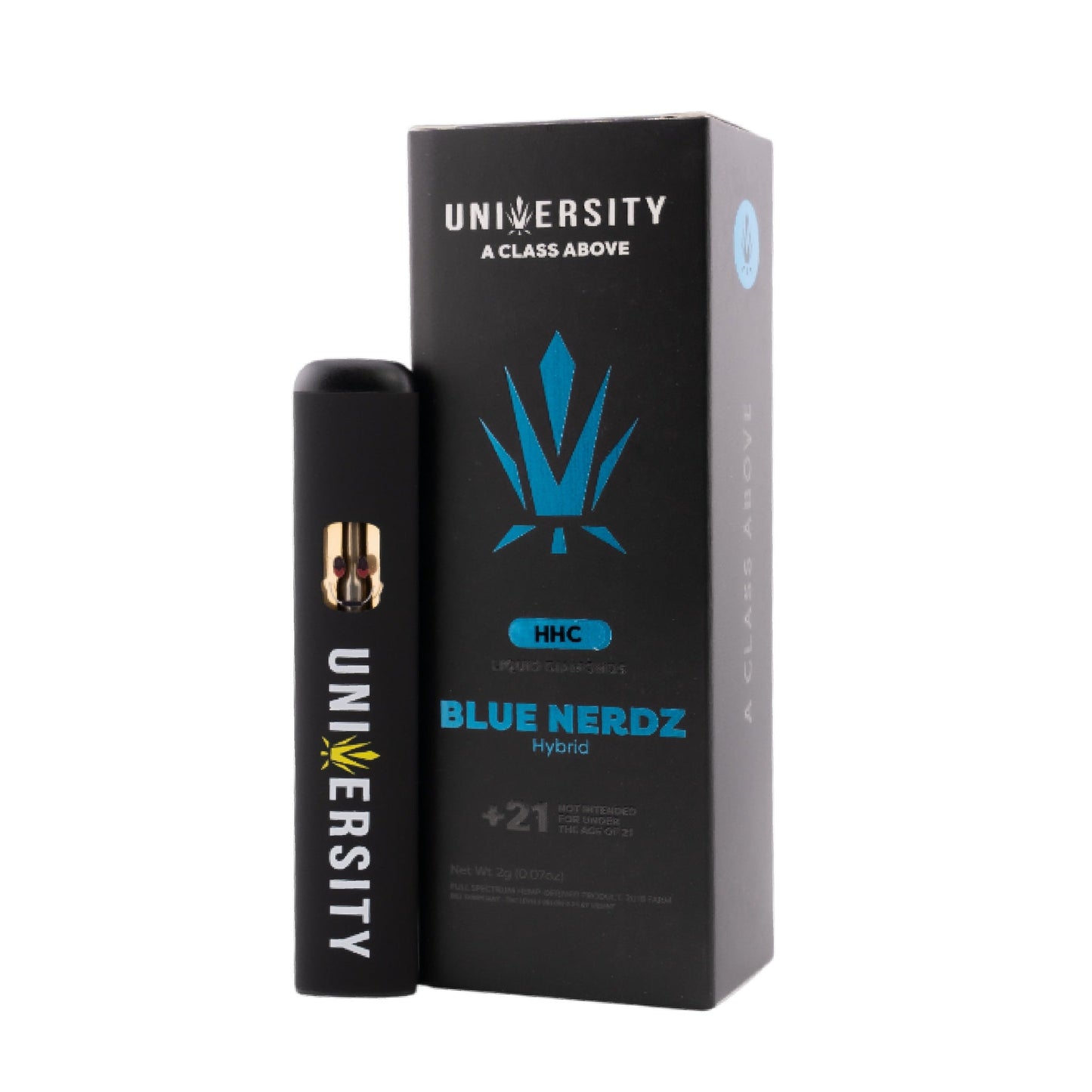 University Liquid Diamonds HHC Vaporizer - 2000mg Blue Nerdz (H)
