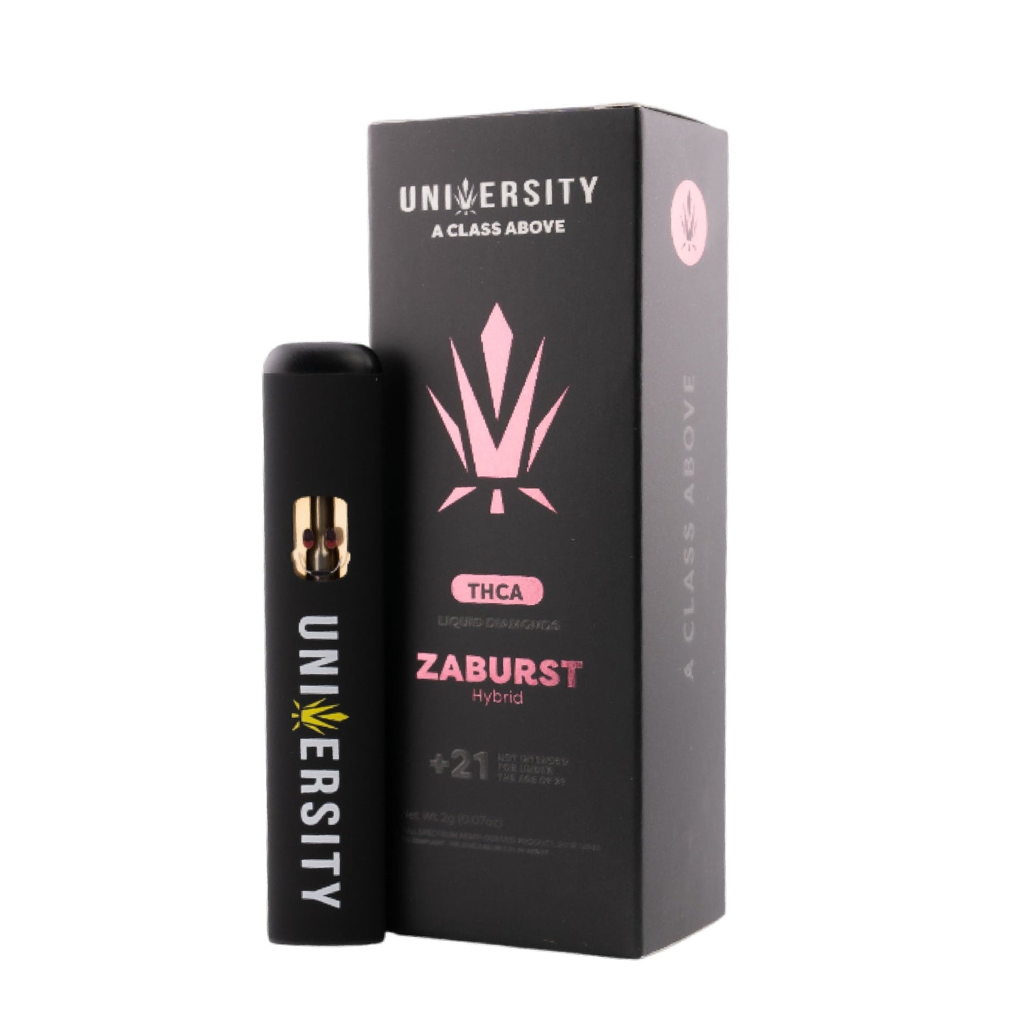 University Liquid Diamonds THC-A Vaporizer - 2000mg Zaburst (H)