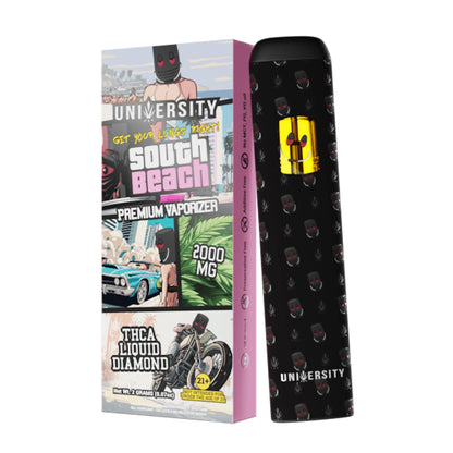 University THC-A Liquid Diamond Vaporizer - 2000mg South Beach