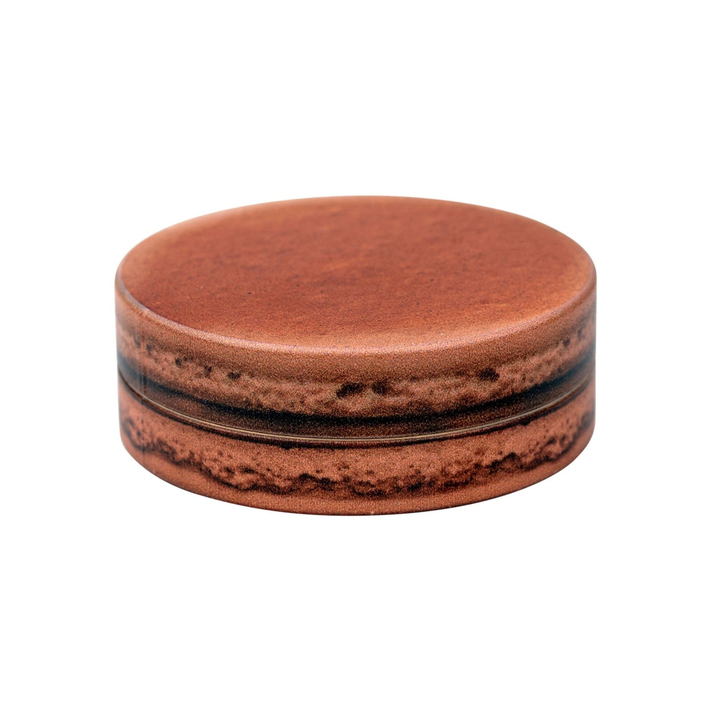 V Syndicate Aluminum Dine-In Grinder - 2 Piece Macaroon (Chocolate)