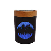 V Syndicate SoleStash - Storage Jar w/ Magnetic Grinder Plate - Small High Elevation Blue