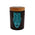 V Syndicate SoleStash - Storage Jar w/ Magnetic Grinder Plate - Small Owllusion Turquoise