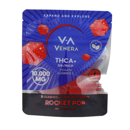 Venera THC-A Gummies - 10,000mg Rocket Pop