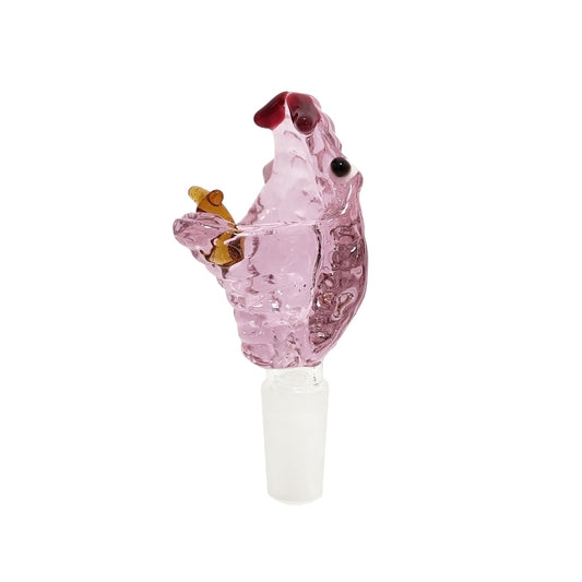 Viper Bite Bowl - 14mm Male Pink