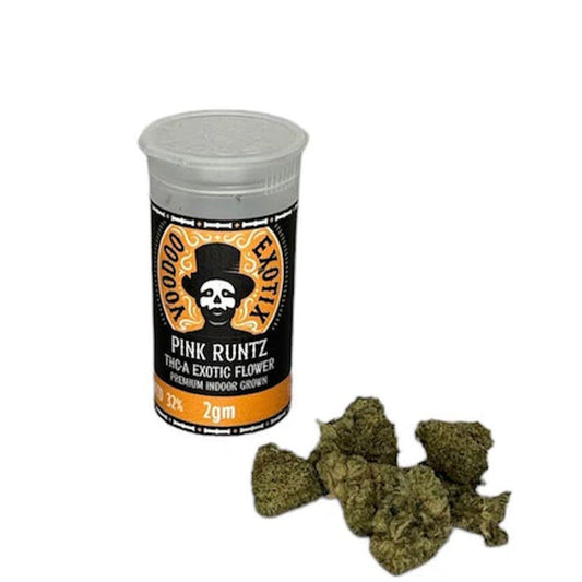 Voodoo Exotic Pink Runtz THC-A Flower - 2g