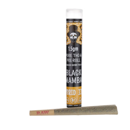 Voodoo Exotic THC-A Pre-Roll - 1.5g Black Mamba