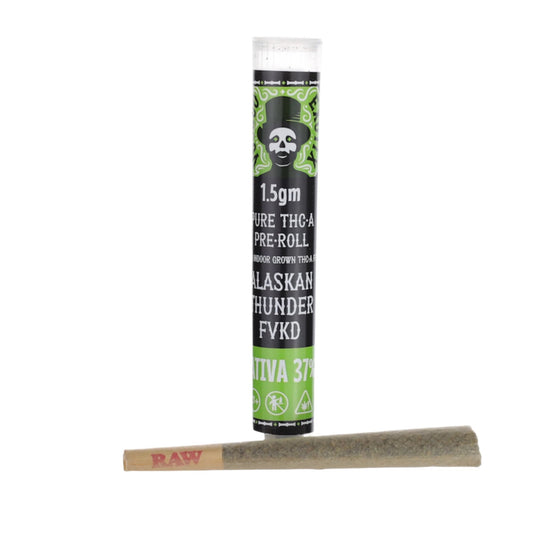 Voodoo Exotic THC-A Pre-Roll - 1.5g Alaskan Thunder Fuck