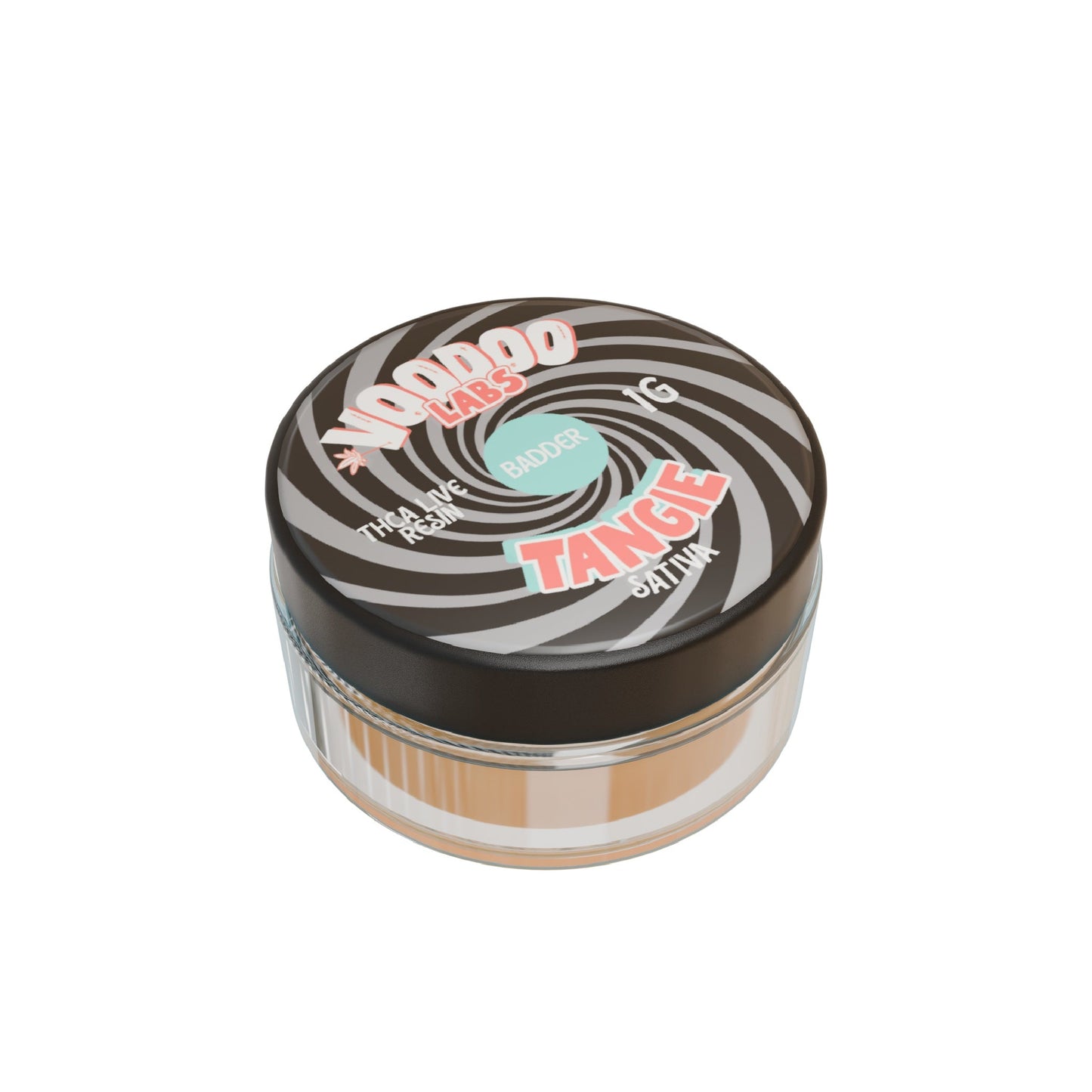 Voodoo Labs Live Resin THC-A Dab Badder- 1g Tangie (S)