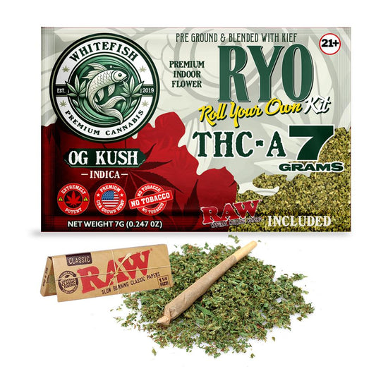White Fish THC-A RYO Kit - 7g OG Kush