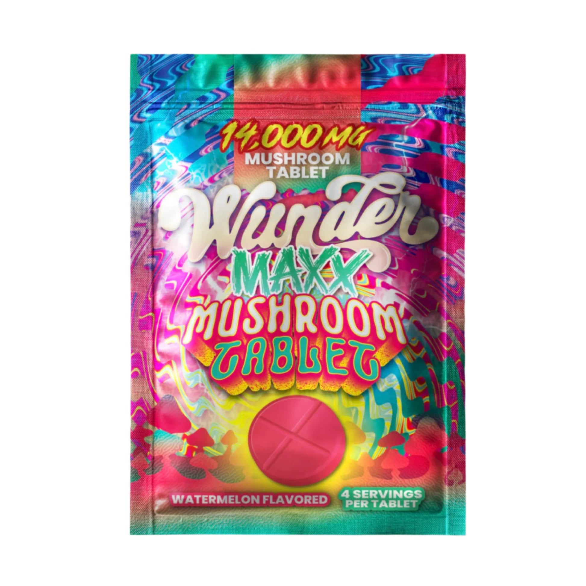Wunder Maxx Mushroom Tablets - 14,000mg Watermelon