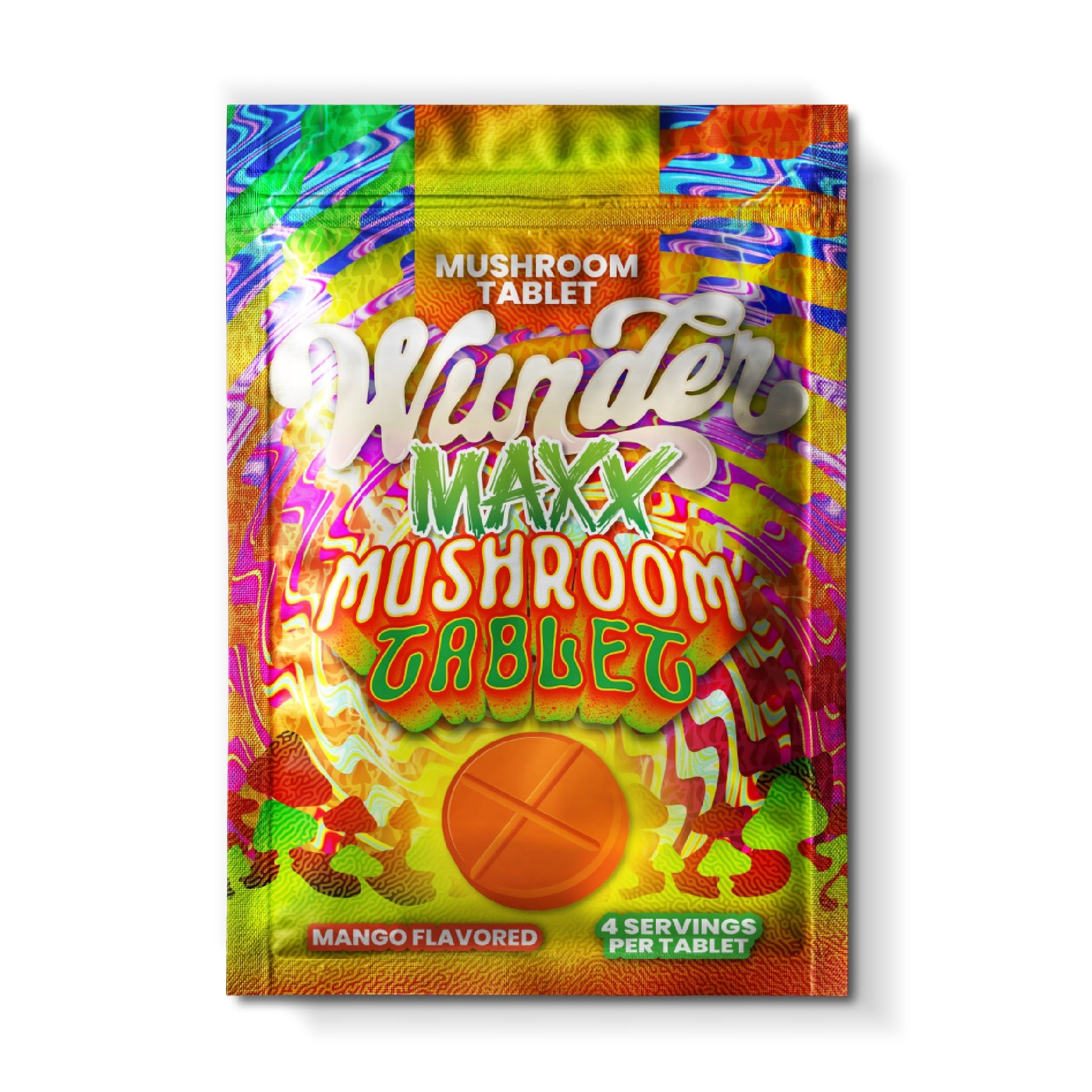 Wunder Maxx Mushroom Tablets - 14,000mg Mango