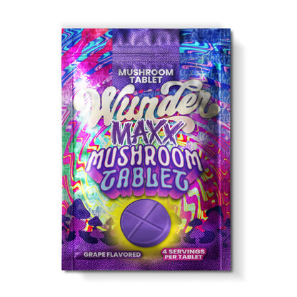 Wunder Maxx Mushroom Tablets - 14,000mg Grape