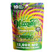 Wunder Ultra High Potency Entheogenic Mushroom Gummies - 12000mg Double Apple
