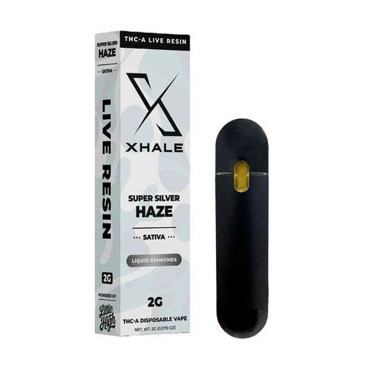 Xhale Live Resin THC-A Device - 2000mg Super Silver Haze (S) / 1 Pack