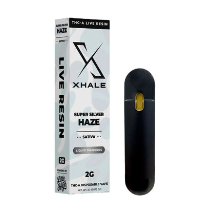 Xhale Live Resin THC-A Device - 2000mg Super Silver Haze (S) / 1 Pack