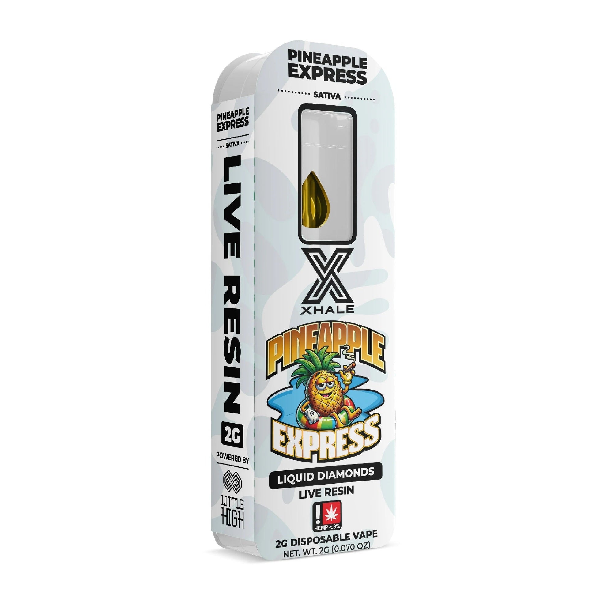 Xhale Live Resin THC-A Vaporizer - 2000mg - Everything 420 Xhale Live Resin THC-A Vaporizer - 2000mg - Everything 420