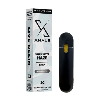 Xhale Live Resin THC-A Vaporizer - 2000mg Super Silver Haze (S) / 1 Pack