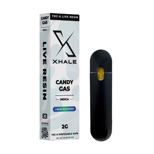 Xhale Live Resin THC-A Vaporizer - 2000mg Candy Gas (I) / 1 Pack