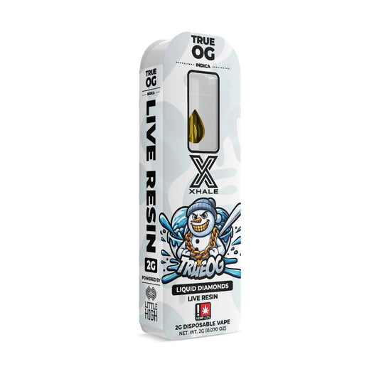 Xhale Live Resin THC-A Vaporizer - 2000mg