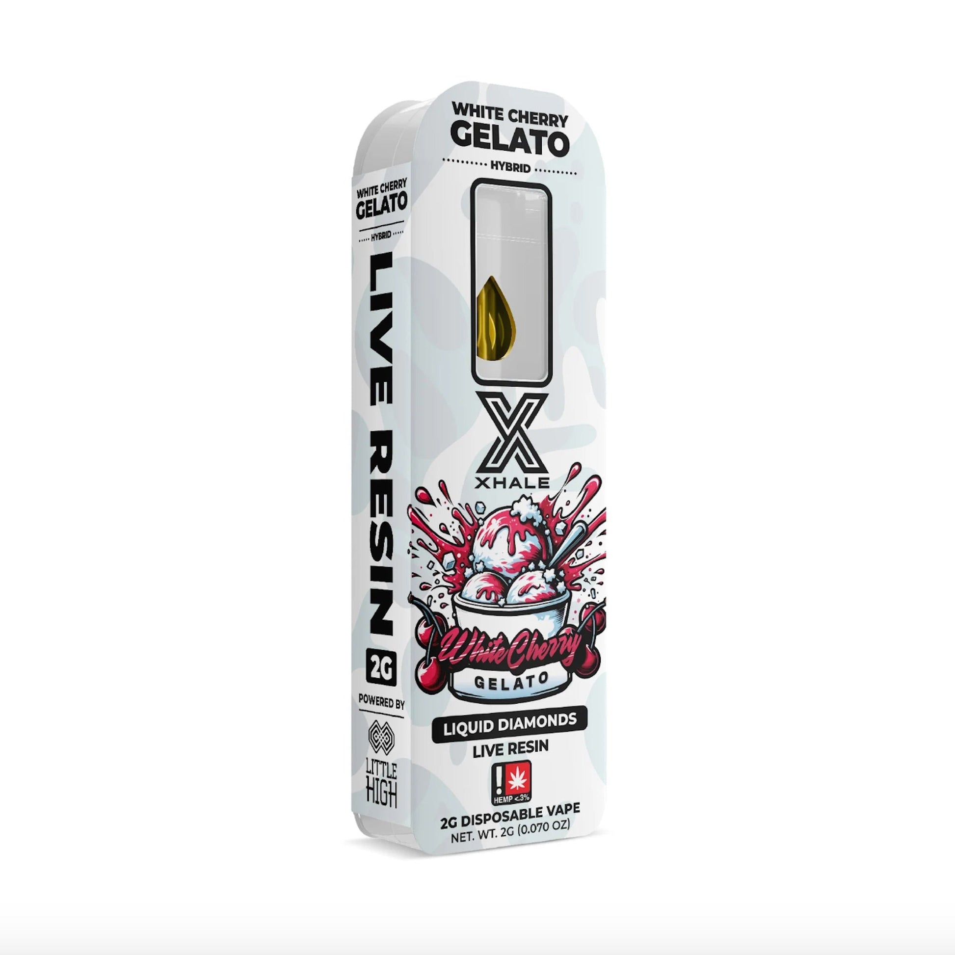 Xhale Live Resin THC-A Vaporizer - 2000mg - Everything 420 Xhale Live Resin THC-A Vaporizer - 2000mg - Everything 420