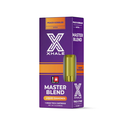 Xhale THC-A Blend Peach Kobbler Cartridge - 1000mg