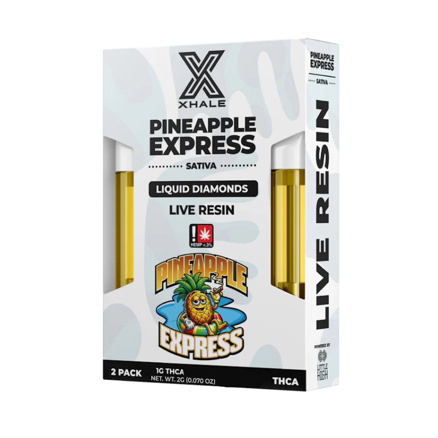 Xhale THC-A Live Resin Device - 2 Pack (2000mg)