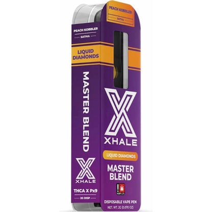 Xhale THC-A Master Blend Vaporizer - 2000mg Peach Kobbler