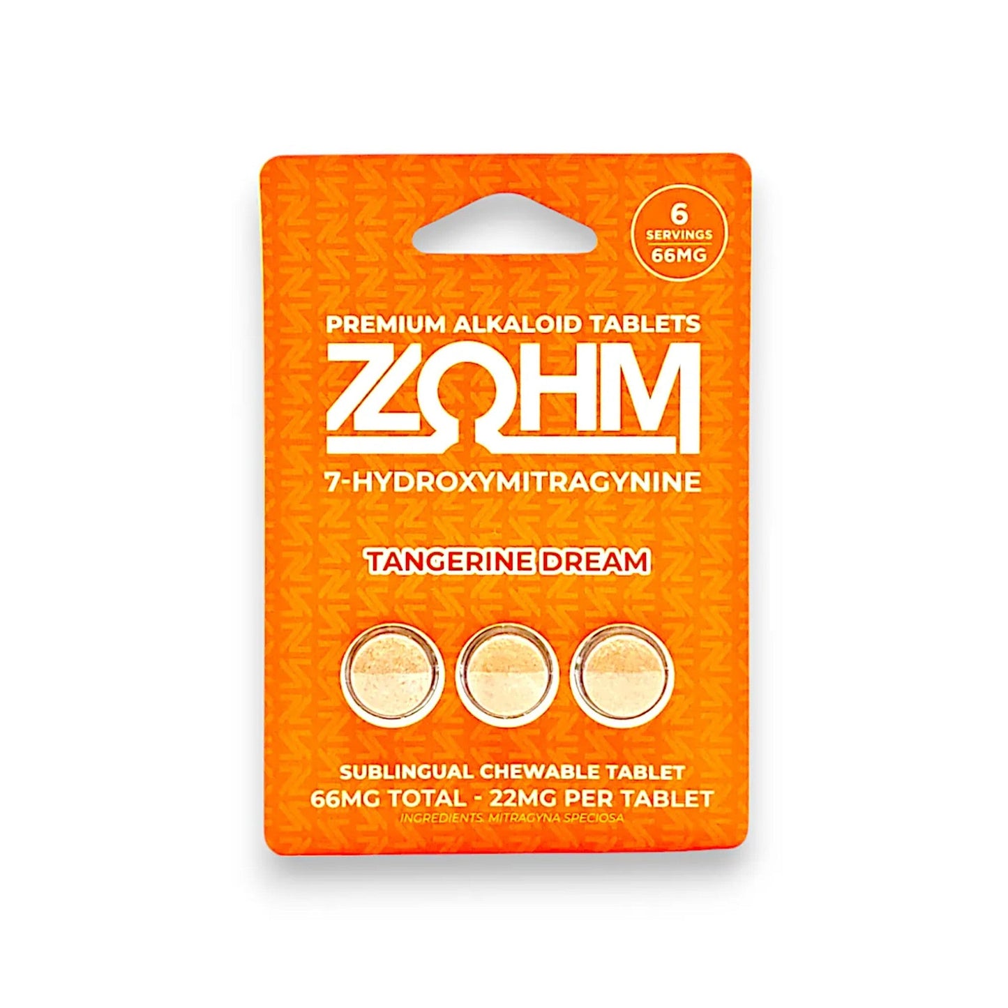 Zohm 7-Hydroxymitragynine (7-OH) Tablet - 66mg (3ct)