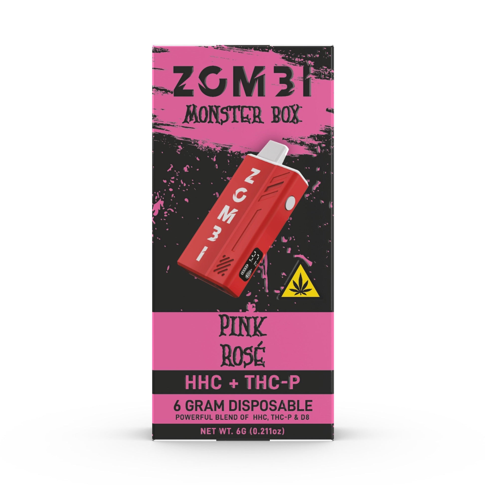 Zombi THC-P + HHC Monster Box Vaporizer - 6000mg