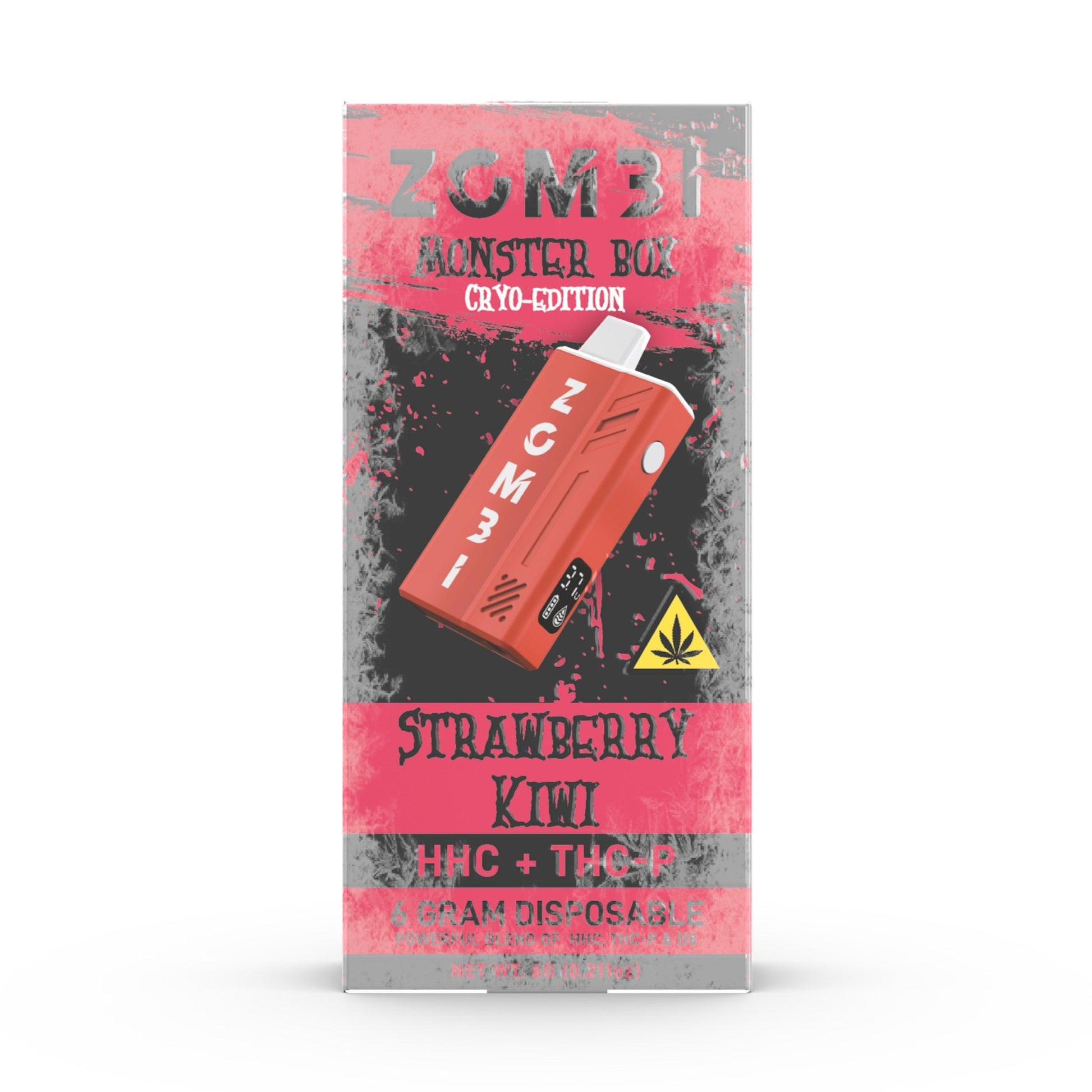 Zombi THC-P + HHC Monster Box Vaporizer - 6000mg