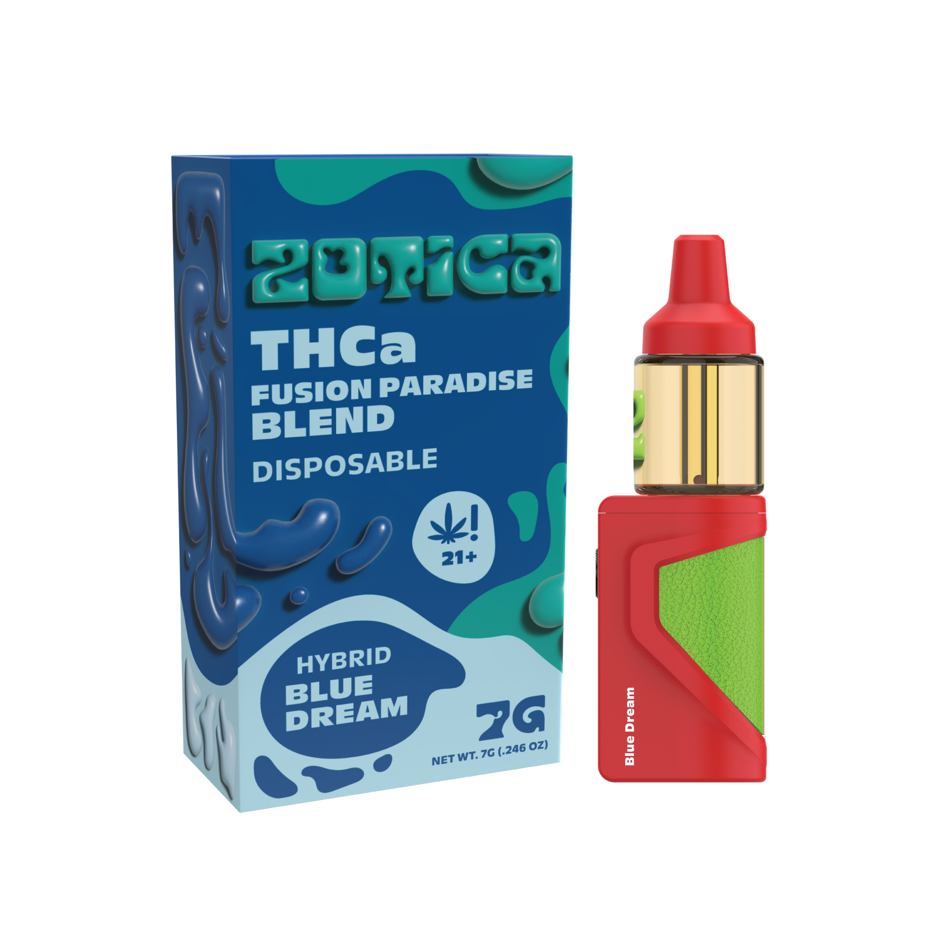 Zotica Big Cloud Blue Dream THC-A Vaporizer - 7000mg - Everything 420 Zotica Big Cloud Blue Dream THC-A Vaporizer - 7000mg - Everything 420