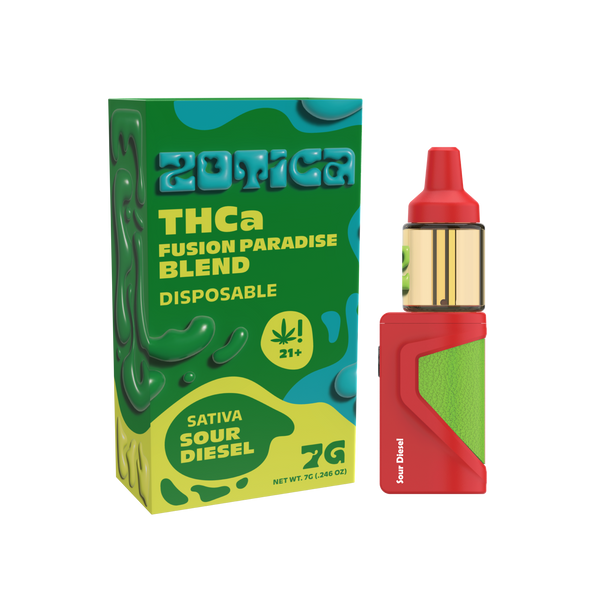 Zotica Big Cloud Sour Diesel THC-A Vaporizer - 7000mg - Everything 420