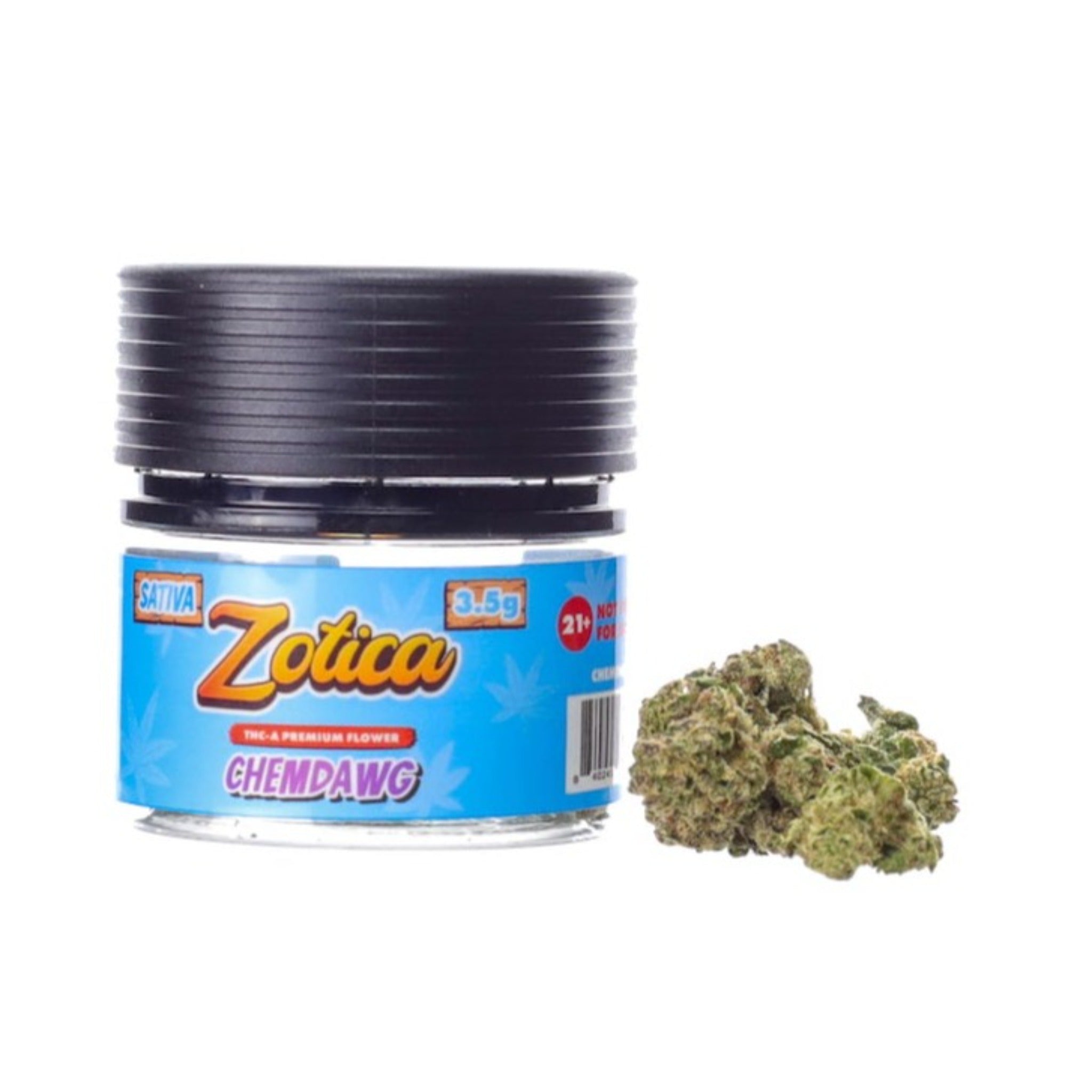Zotica Chemdawg THC-A Flower - 3.5g - Everything 420