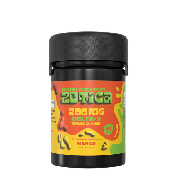 ダイ エットドク ター 56個入 Zotica Delta 9 Mango Gummies - 200mg - Everything 420