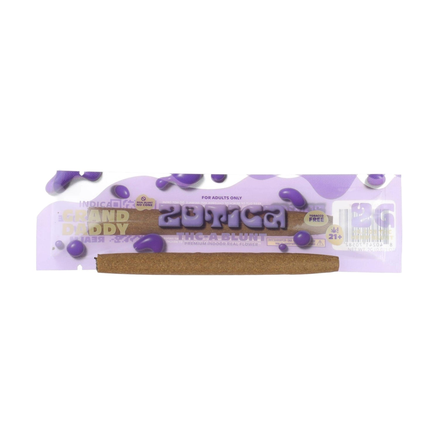 Zotica Premium THC-A Blunt - 2g Grand Daddy (I)