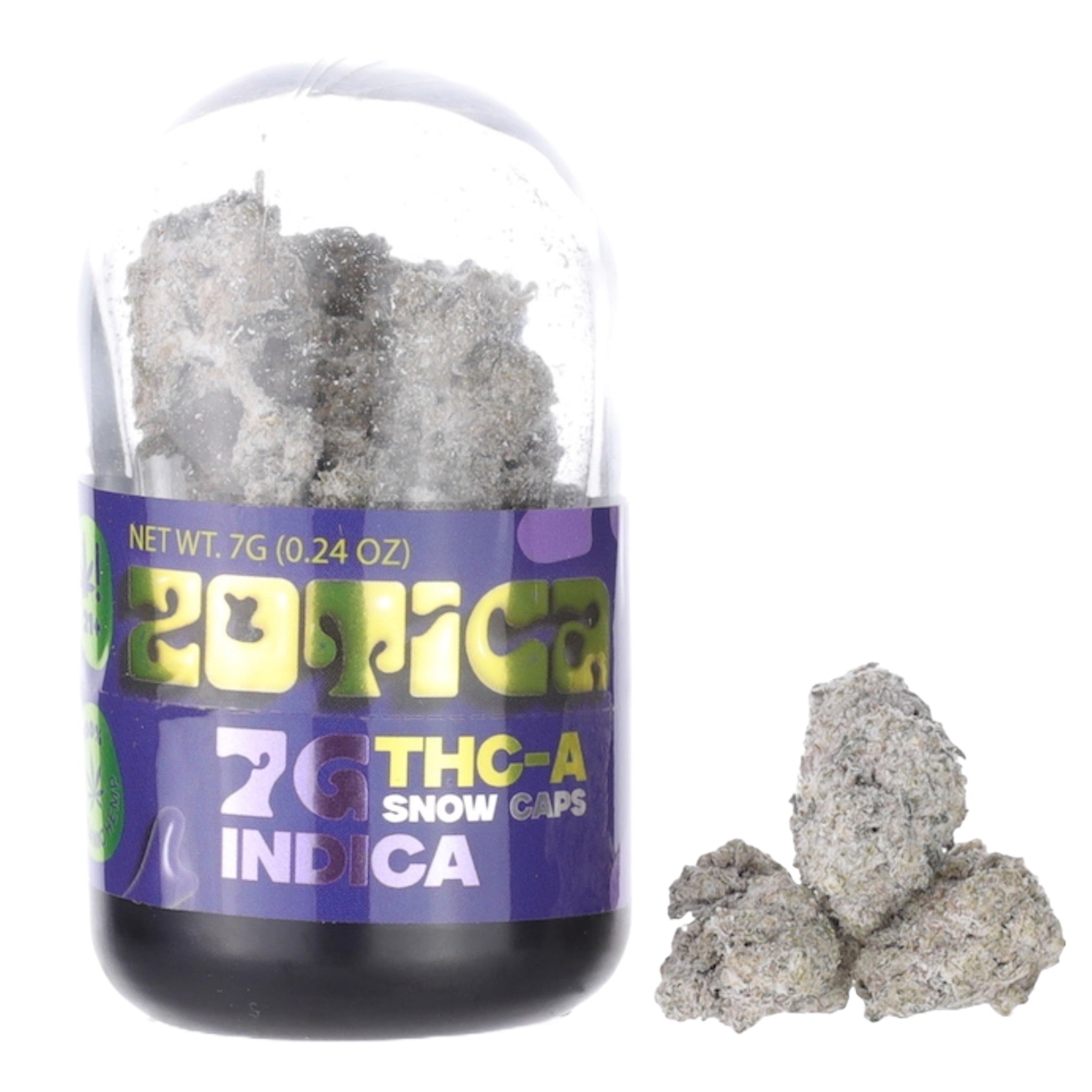 Zotica Snow Cap Indica THC-A Flower - 7g - Everything 420
