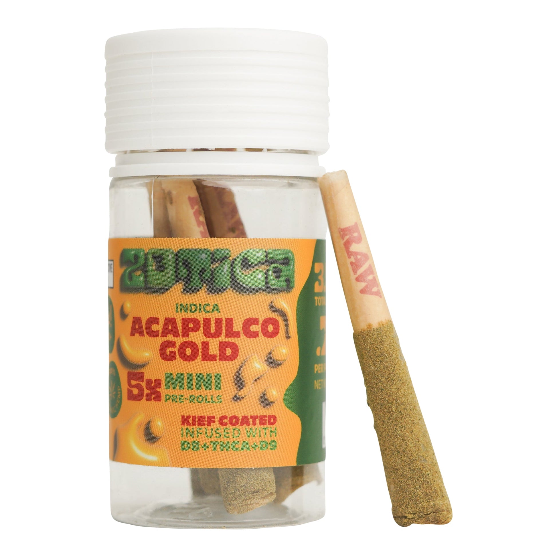 Zotica THC-A Blend Acapulco Gold Mini Pre-Rolls - 5ct