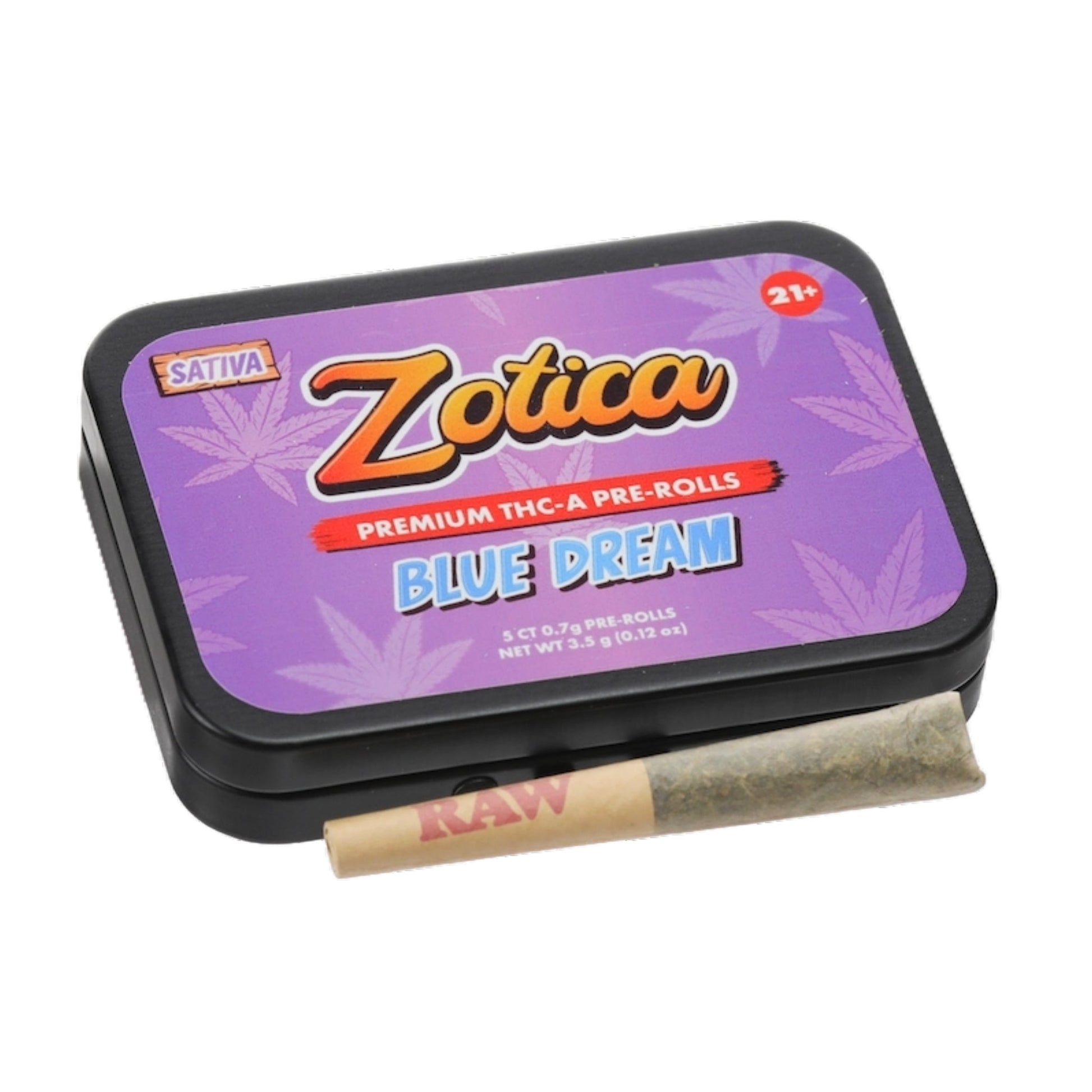 Zotica THC-A Pre-Rolls - 5ct Blue Dream (S)