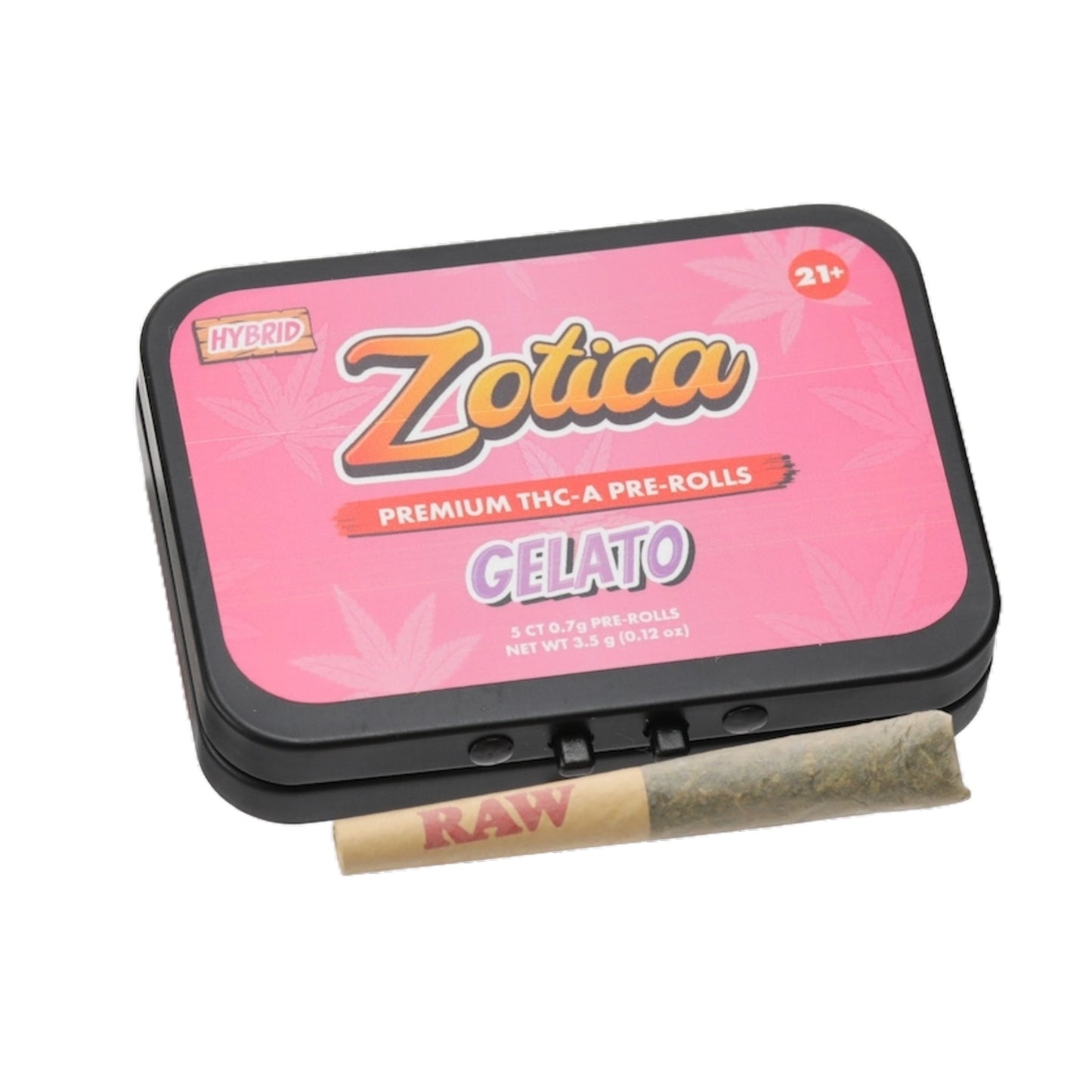 Zotica THC-A Pre-Rolls - 5ct Gelato (H)