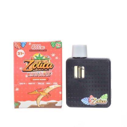 Zotica Xzotic Blend Vaporizer - 4000mg 1 / White Runtz