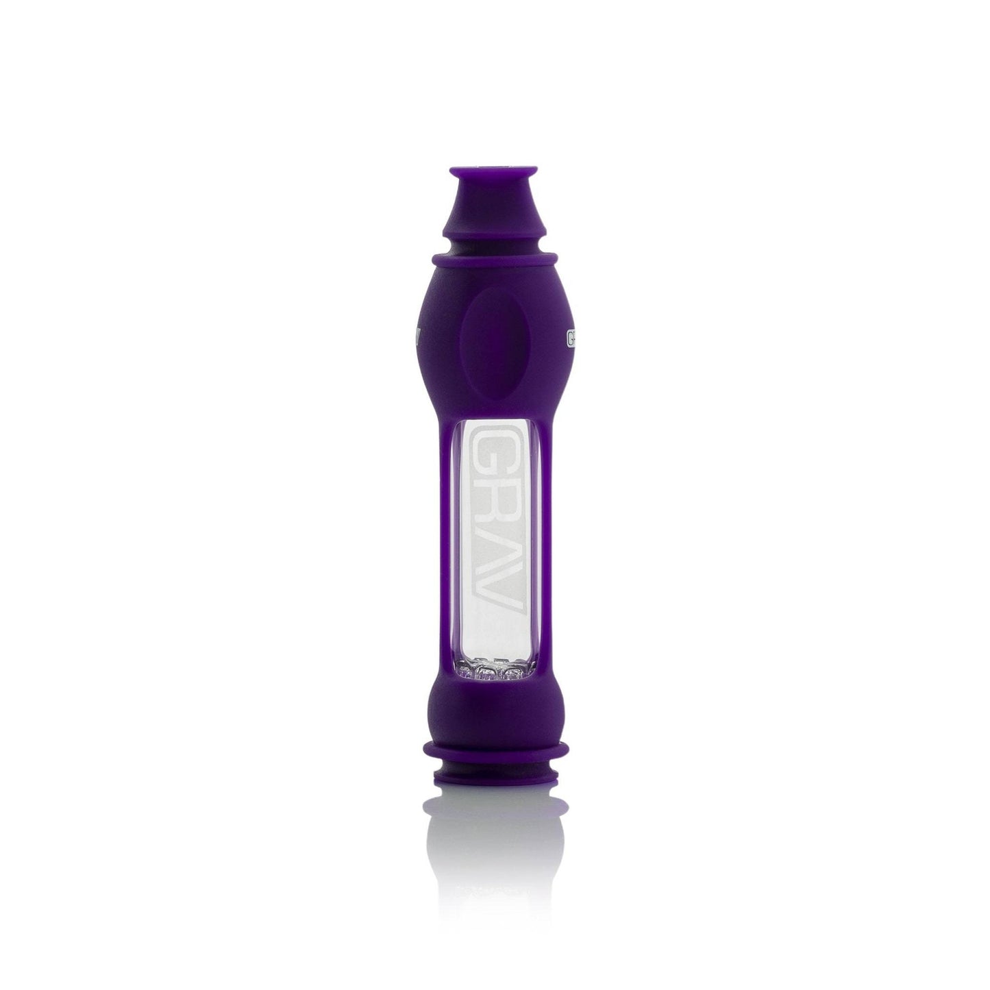 16mm GRAV Octo-taster with Silicone Skin - 4in Purple