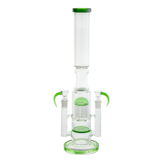 2 Bowl Trophy bong - 19in