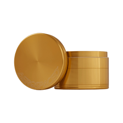 Aerospaced 4 Piece Grinder - 50mm Gold