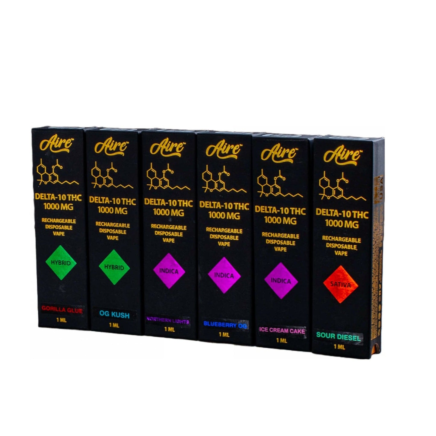 Aire Premium Delta 10 Vape - 1000mg