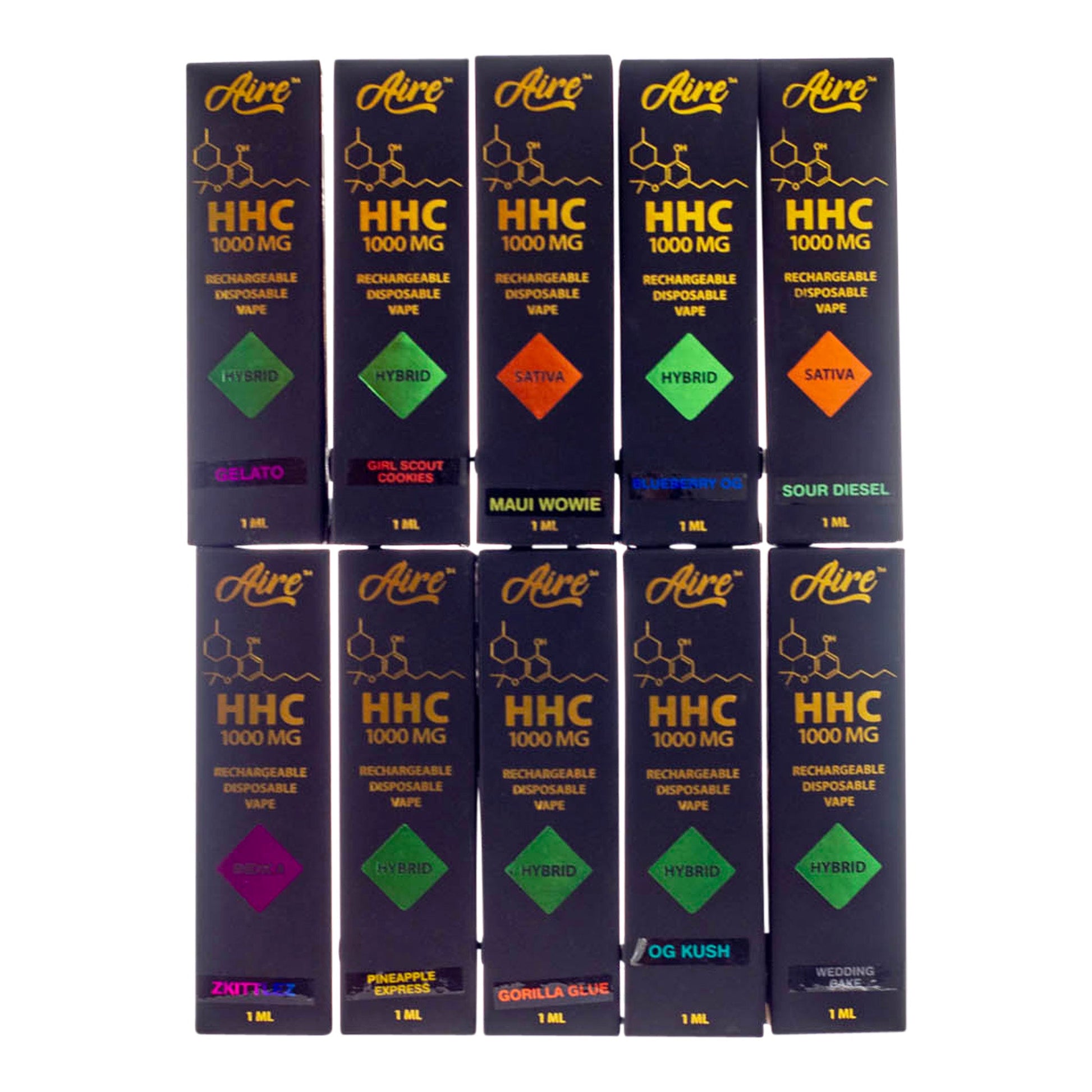 Aire Premium HHC Vape - 1000mg