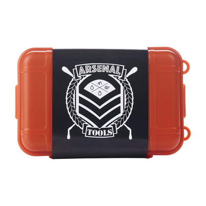 Handy and secure Arsenal Tools pipe case smoking device and accessories storage industrial look